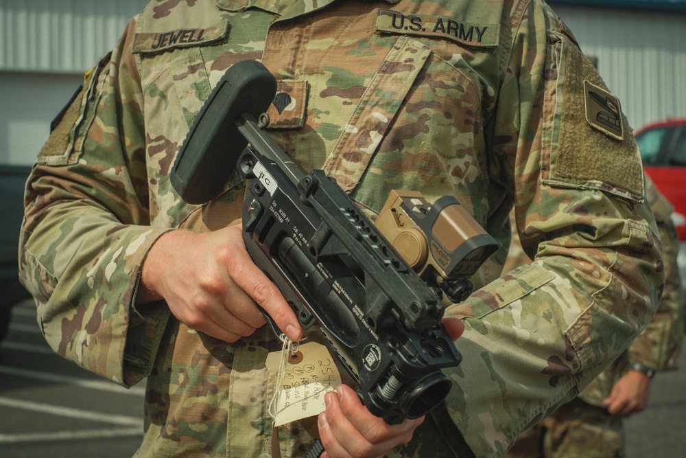 Washington National Guard Soldiers train with new Wilcox Grenade Sight System