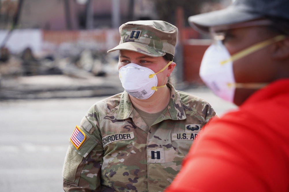 USACE briefs Sen. Hirono on Hawai‘i wildfires recovery mission