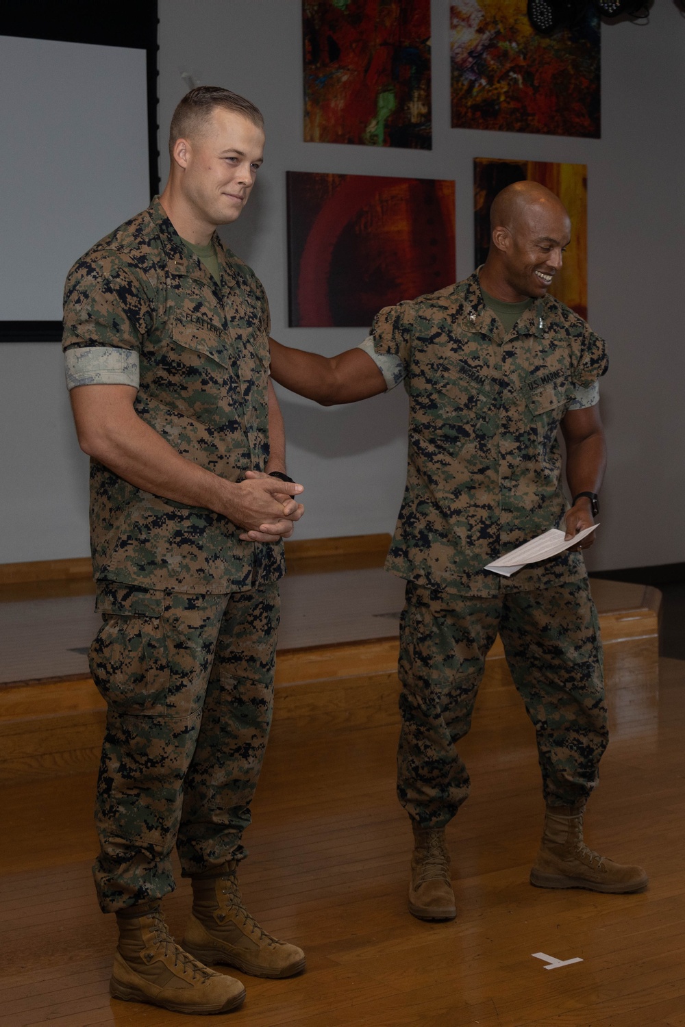 CLR-37 Hail and Farewell Ceremony