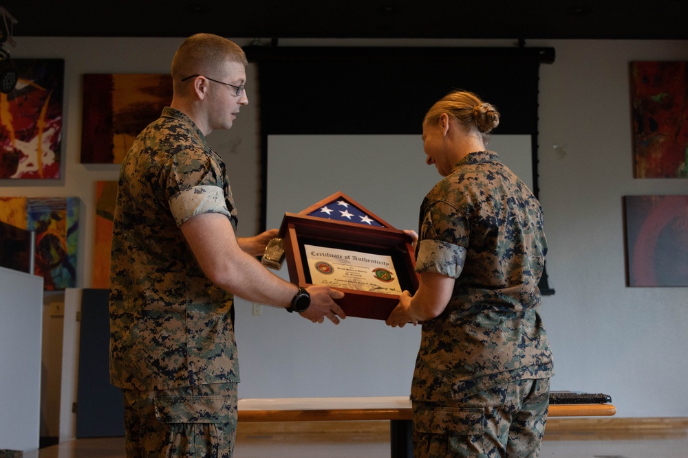 CLR-37 Hail and Farewell Ceremony