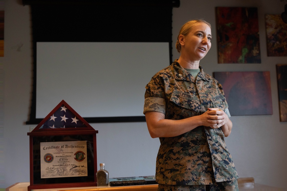 CLR-37 Hail and Farewell Ceremony