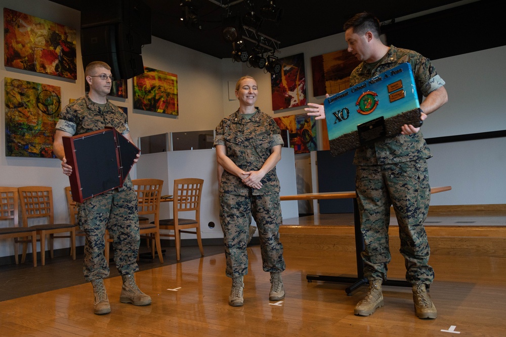 CLR-37 Hail and Farewell Ceremony
