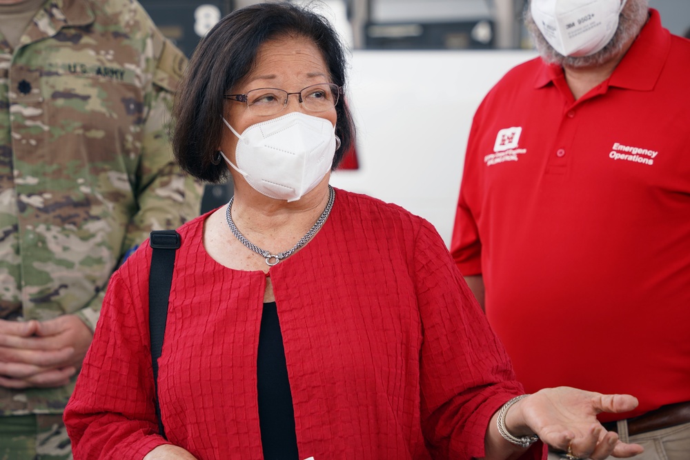 USACE briefs Sen. Hirono on Hawai‘i wildfires recovery mission