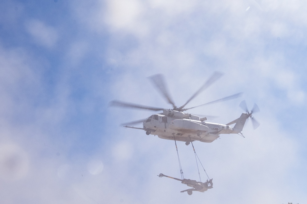 U.S. Marines attached to 8th Engineer Support Battalion Conduct Helicopter Support Team Operations