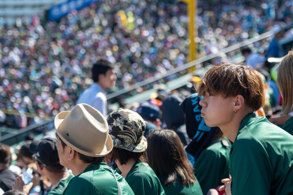 Edgren Middle High School Baseball Team Goes to Rakuten Eagles Game