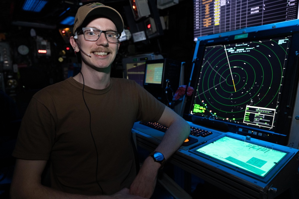 USS BATAAN'S AIR-TRAFFIC CONTROLLERS