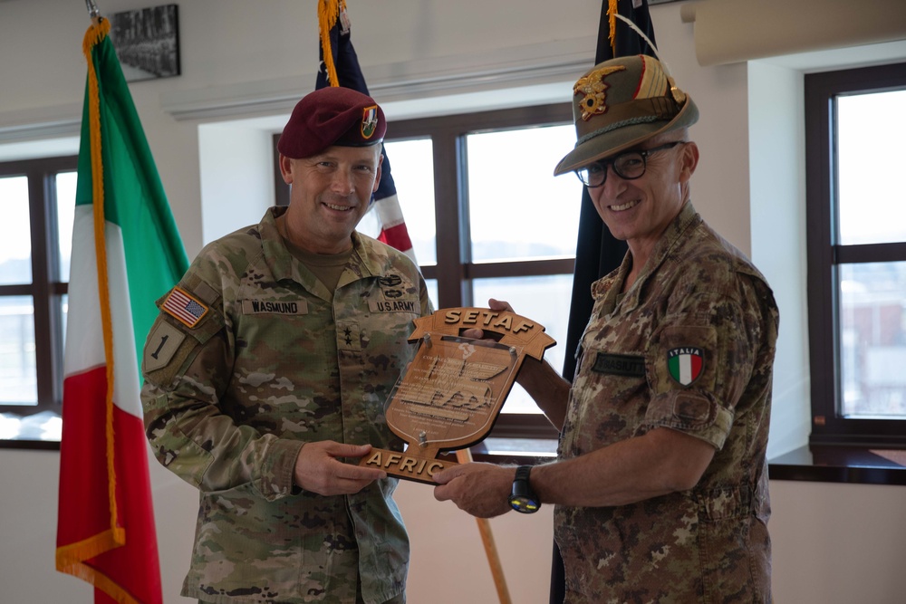 DVIDS News Italian Army Col. Biasiutti leaves legacy of