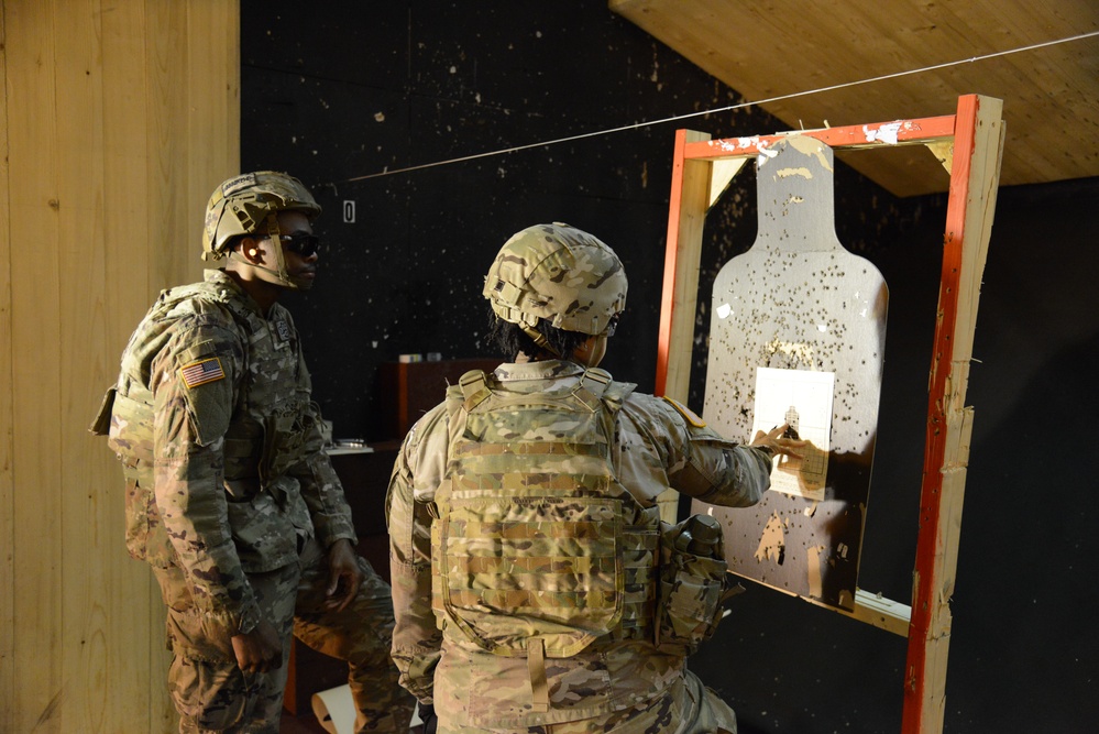 39th Signal range shooting exercise