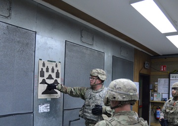 39th Signal range shooting exercise