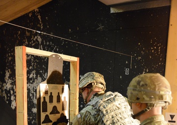 39th Signal range shooting exercise