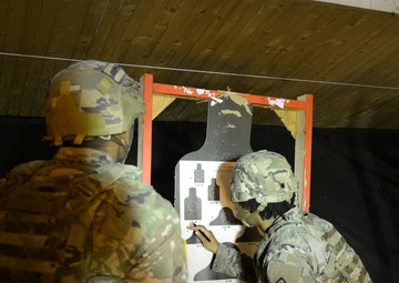 39th Signal range shooting exercise