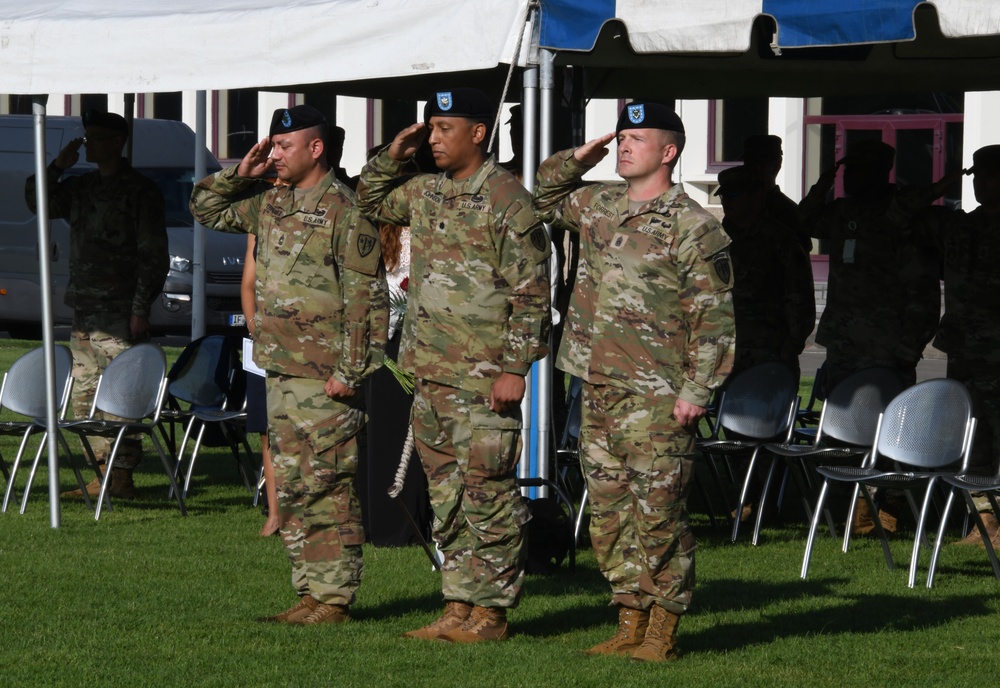 Allied Forces North Battalion Change of Responsibility