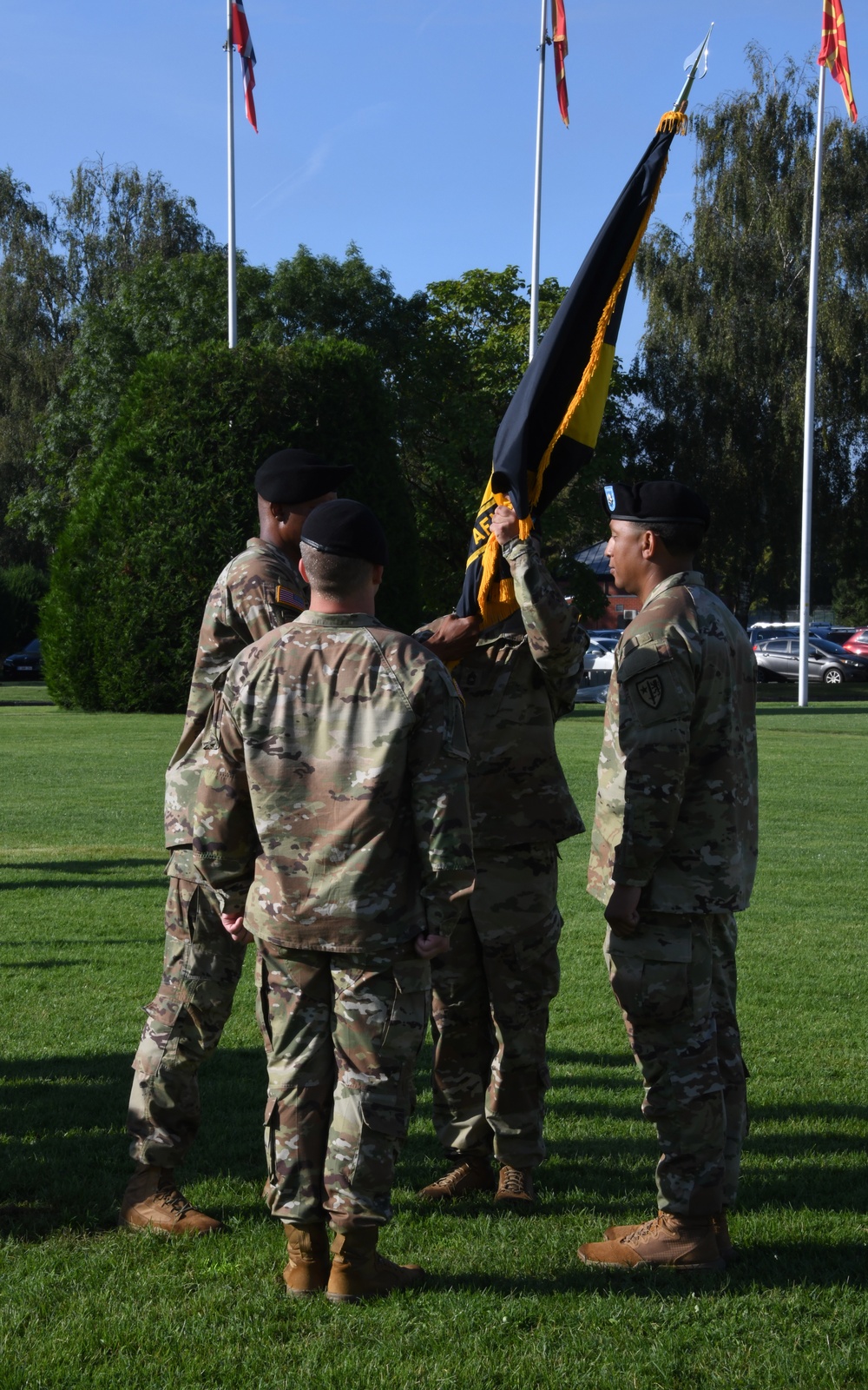 Allied Forces North Battalion Change of Responsibility