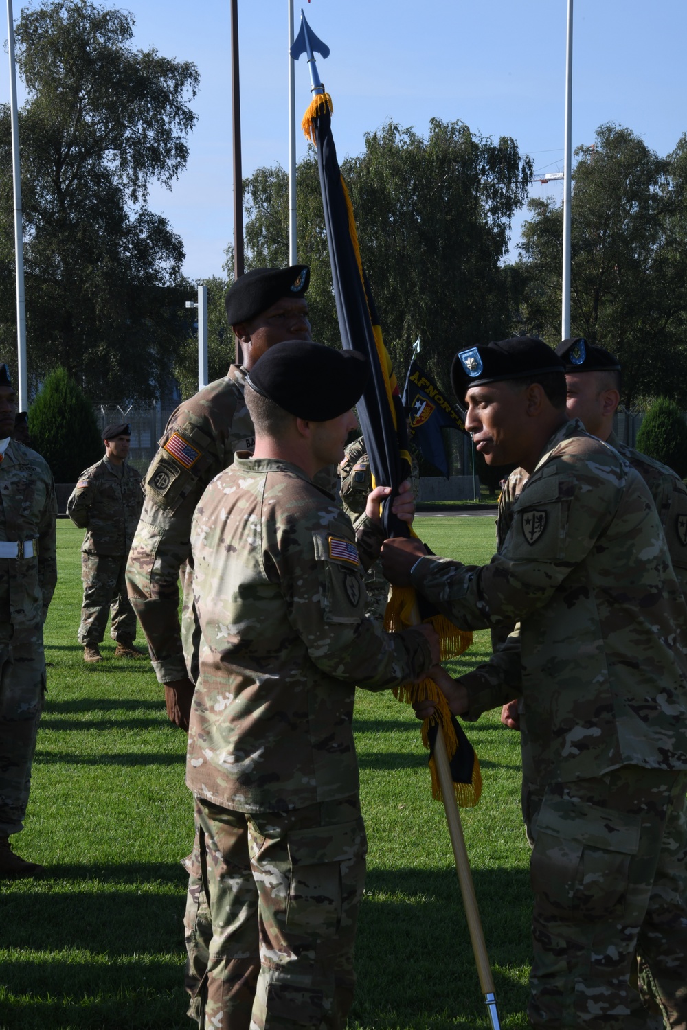 Allied Forces North Battalion Change of Responsibility