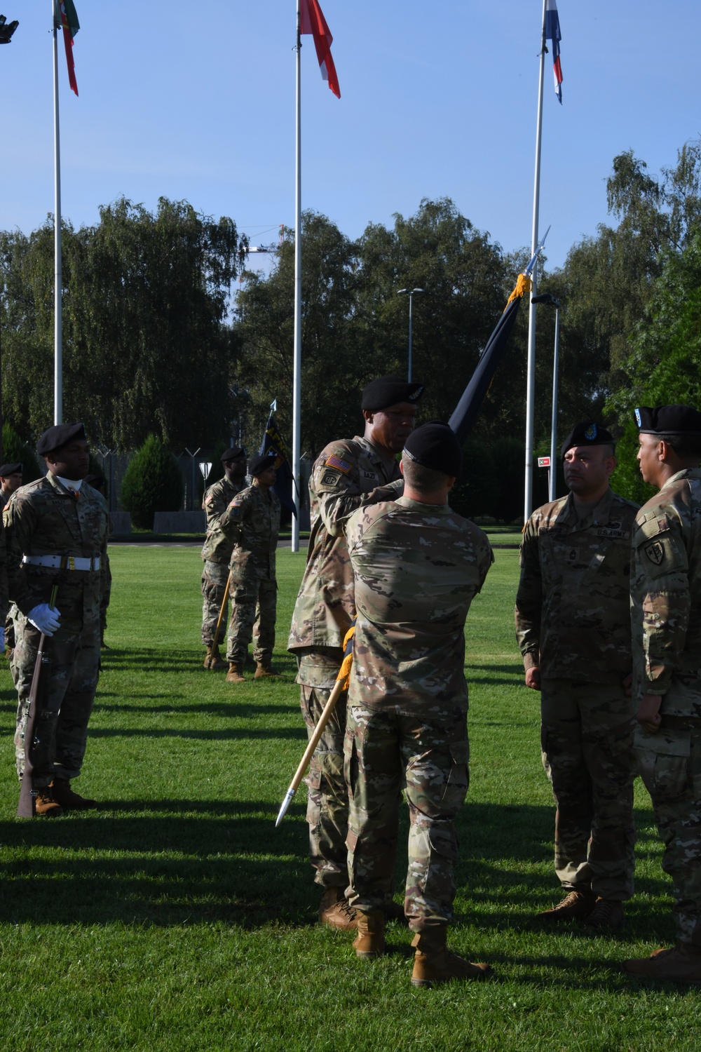 Allied Forces North Battalion Change of Responsibility