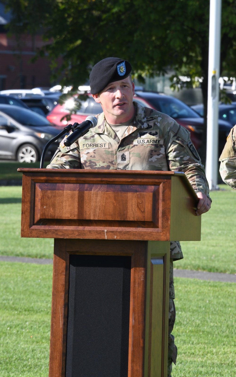 Allied Forces North Battalion Change of Responsibility