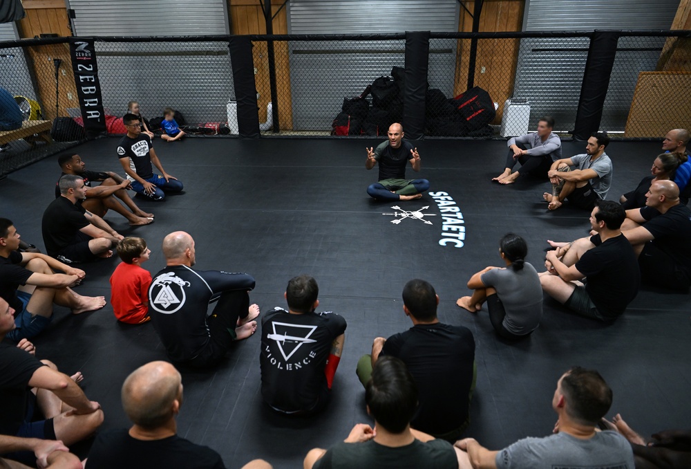 USAJFKSWCS Jiujitsu Training