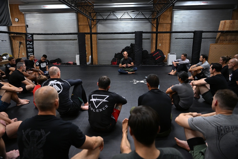 USAJFKSWCS Jiujitsu Training