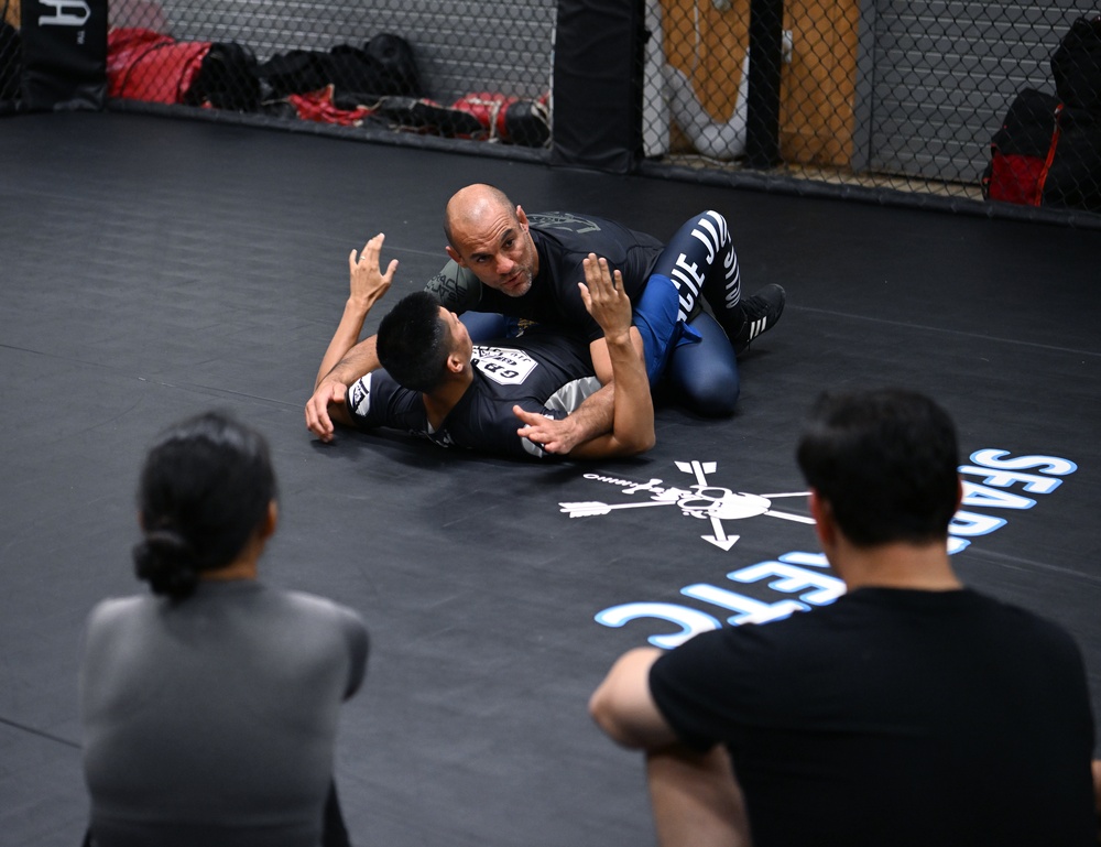 USAJFKSWCS Jiujitsu Training