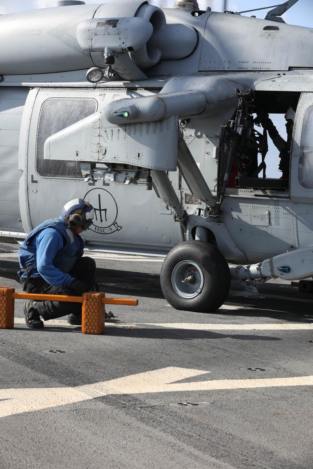 Flight Operations Onboard USS Ramage