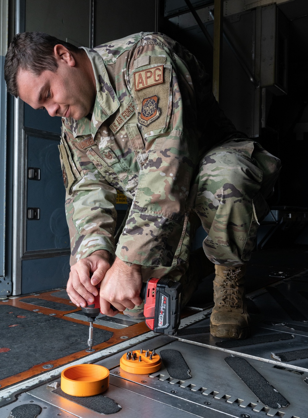 Dover AFB Airman improves drill bit case, increases efficiency