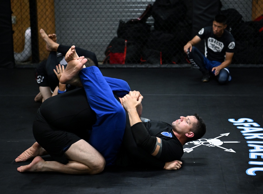 USAJFKSWCS Jiujitsu Training