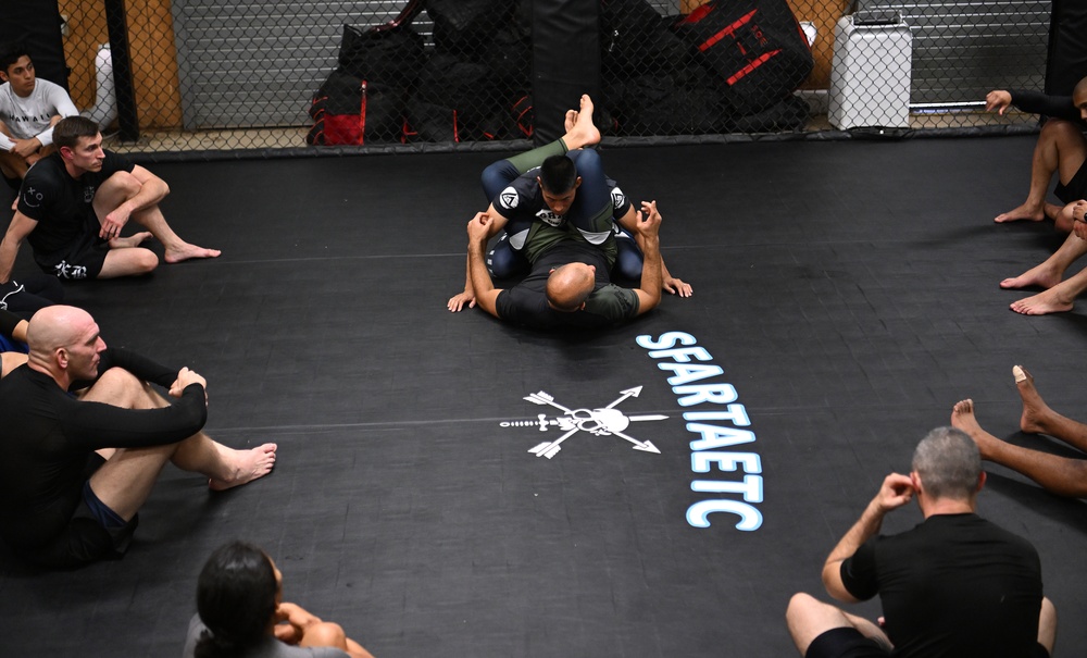 USAJFKSWCS Jiujitsu Training