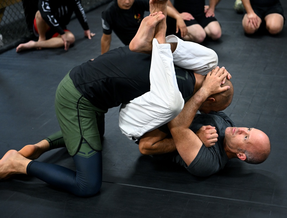 USAJFKSWCS Jiujitsu Training