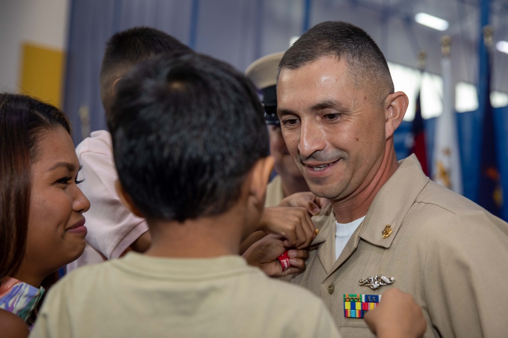 ESL Pins New Chief Petty Officers