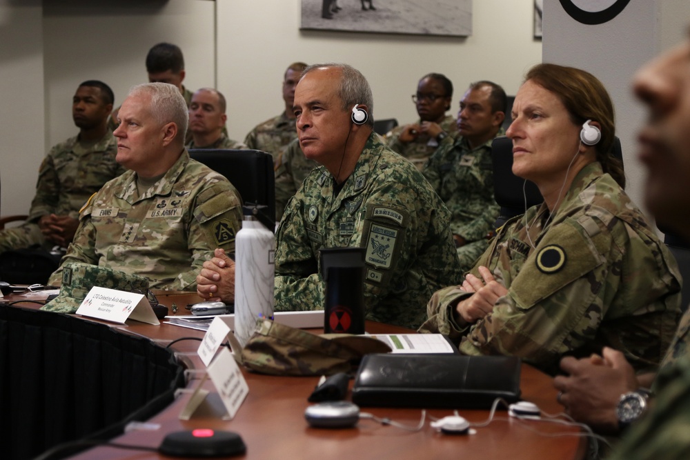 Army North and the Mexican Army participate in the 77th Fifth Army Inter-American Relations Program