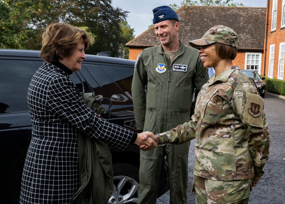 HM Lord-Lieutenants, High Sheriffs, and Deputy Lieutenants Make Yearly Visit to RAF Mildenhall