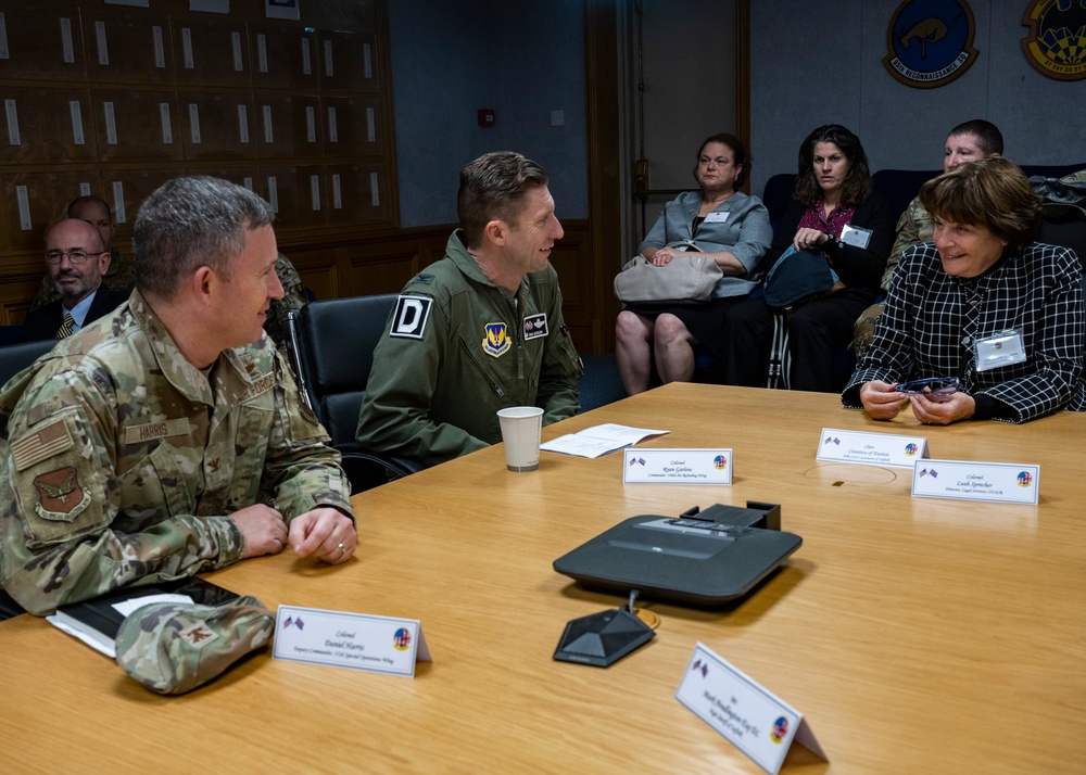 HM Lord-Lieutenants, High Sheriffs, and Deputy Lieutenants Make Yearly Visit to RAF Mildenhall