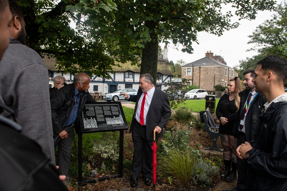 Pathfinders visit site of WWII racial tensions, reflect on military solidarity