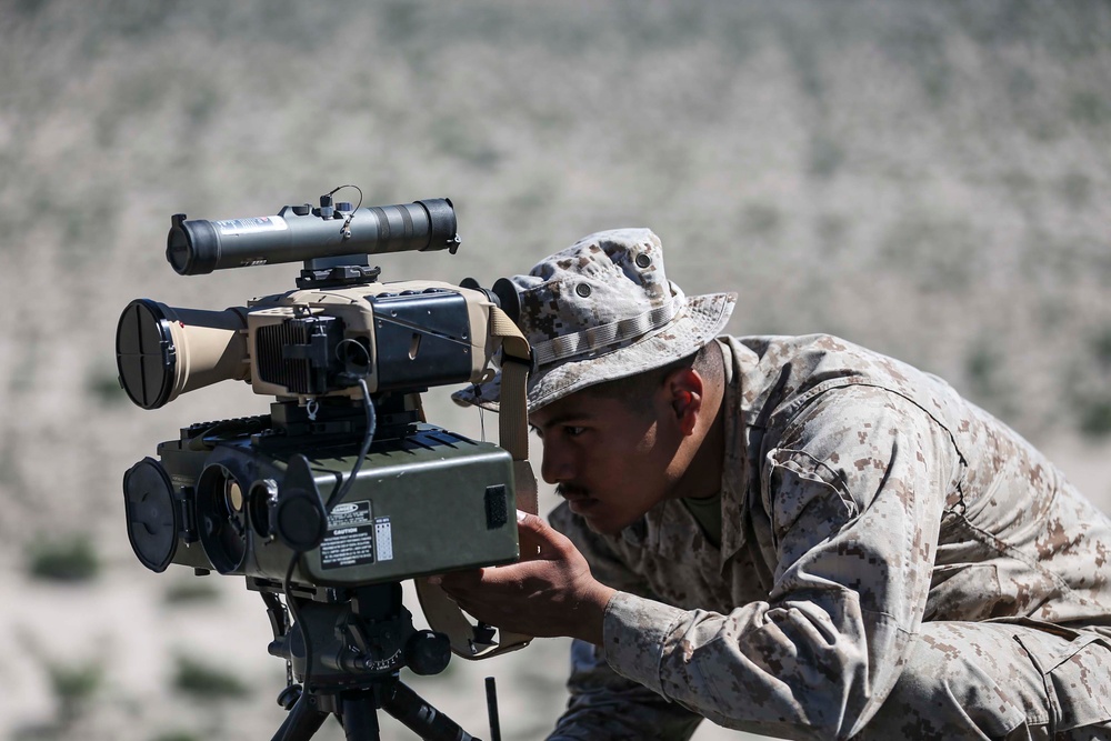U.S. Marines conduct live-fire close air support training