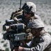U.S. Marines conduct live-fire close air support training