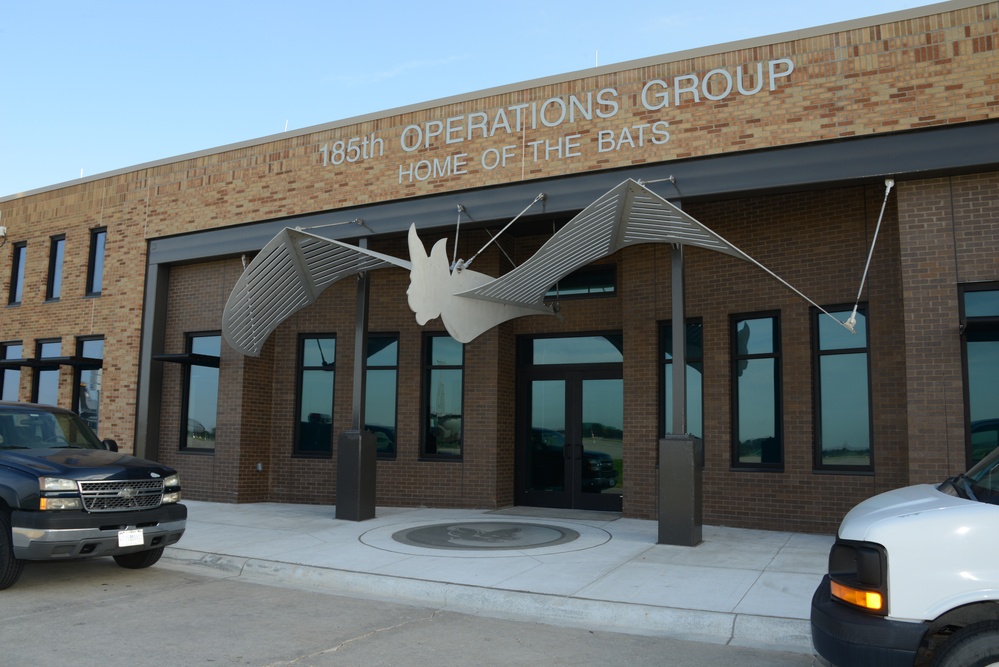 185th Operations building entrance