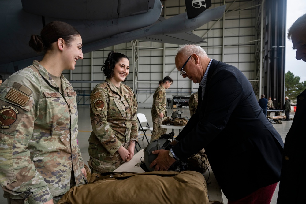 HM Lord-Lieutenants, High Sheriffs, and Deputy Lieutenants Make Yearly Visit to RAF Mildenhall