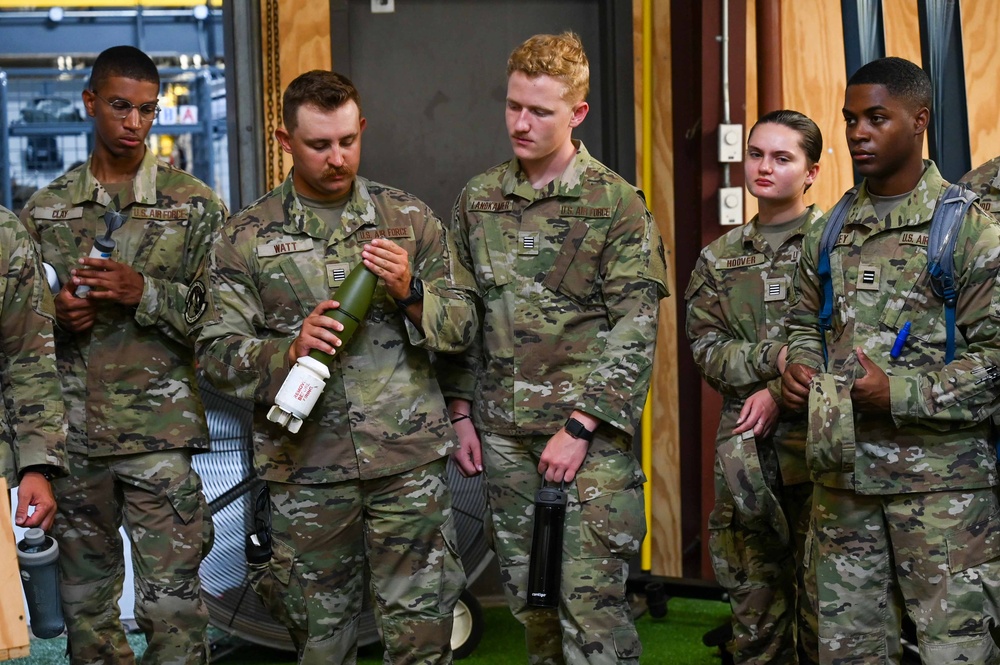 Cadets visit Barksdale for Project Tuskegee