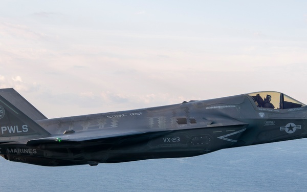 F-35B Lands Aboard HMS Prince of Wales