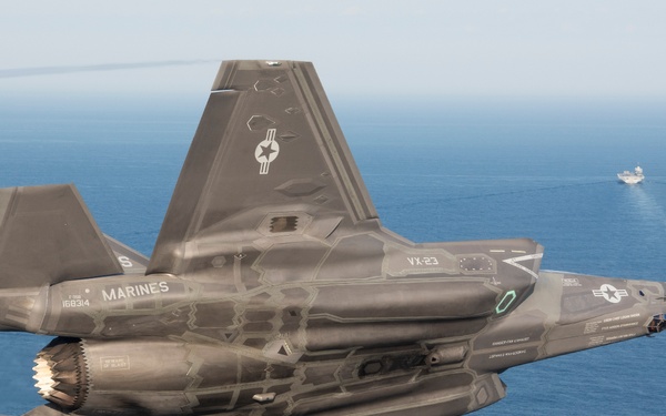 F-35B Lands Aboard HMS Prince of Wales