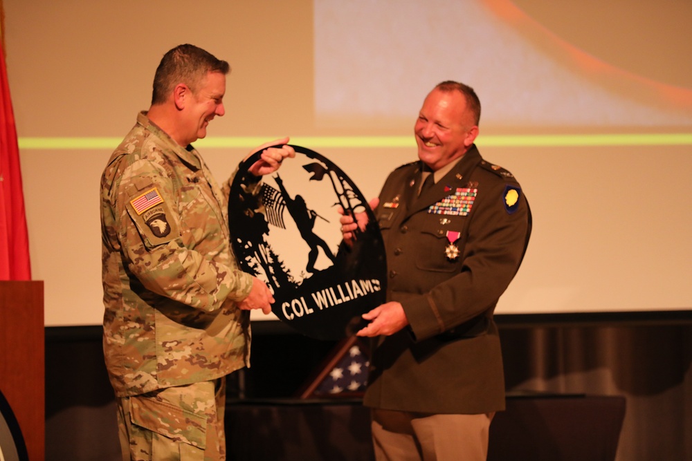 Colonel Ronald Bonesz retirement