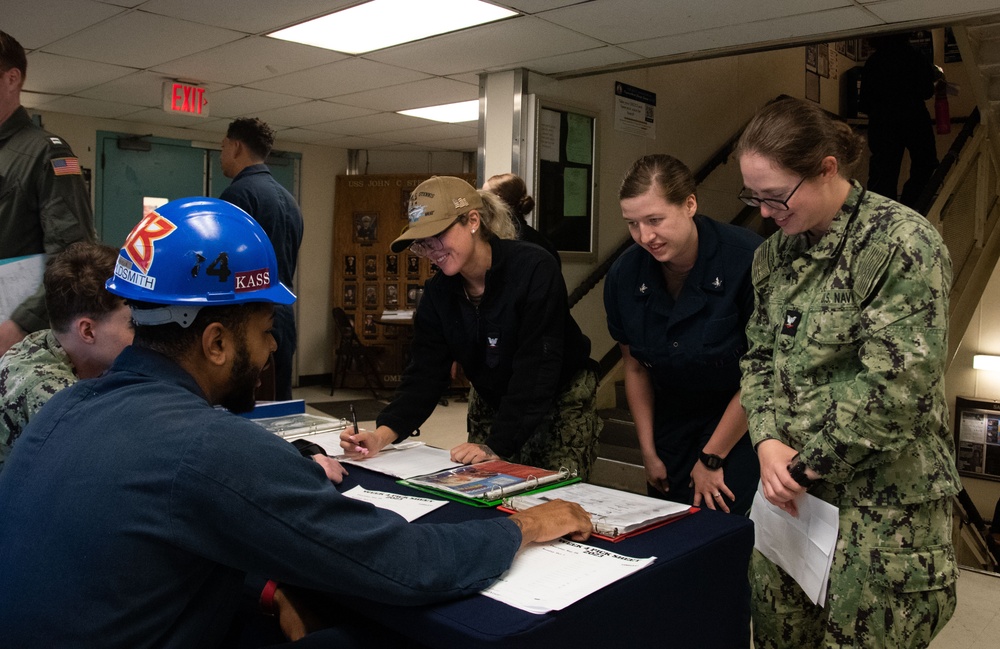 Daily Operations Onboard USS John C. Stennis (CVN 74)