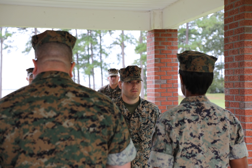 Headquarters and Company Change of Command Ceremony