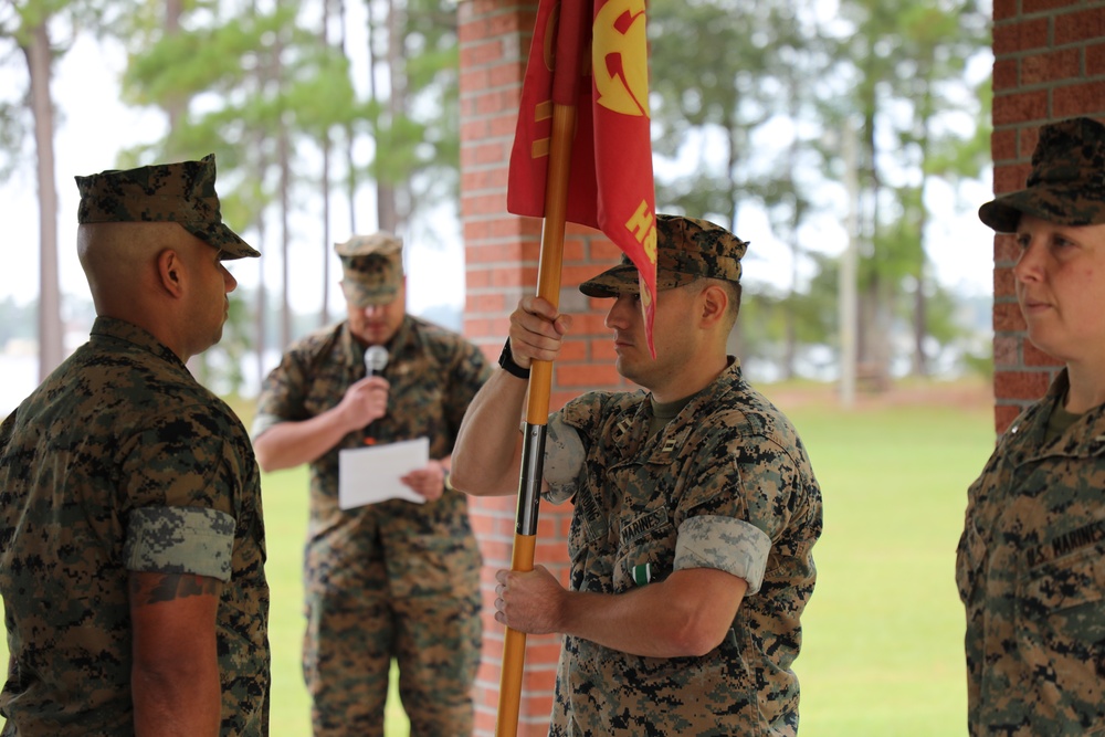 Headquarters and Company Change of Command Ceremony