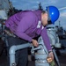 USS Ronald Reagan (CVN 76) conducts fueling-at-sea with USNS Rappahannock (T-AO 204)