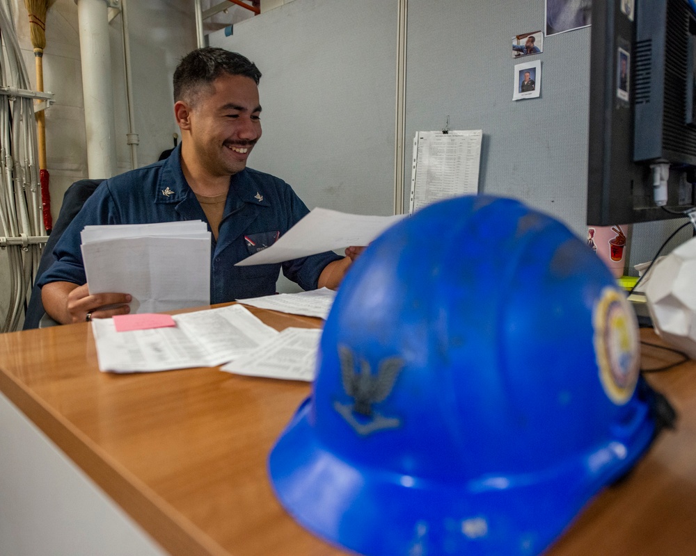 Daily Operations Onboard USS John C. Stennis (CVN 74)