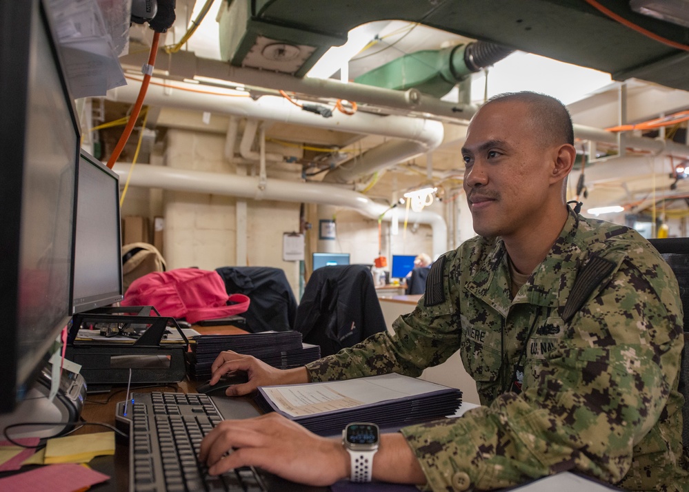 Daily Operations Onboard USS John C. Stennis (CVN 74)