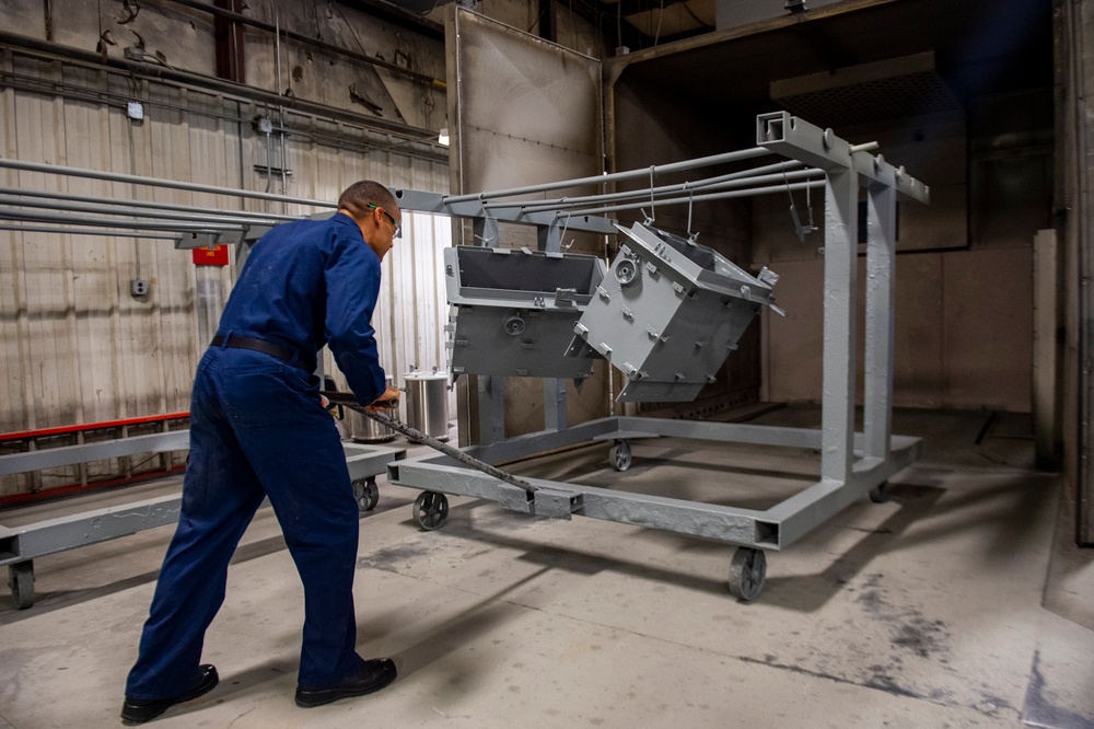 USS John C. Stennis Light Industrial Facility Daily Operations