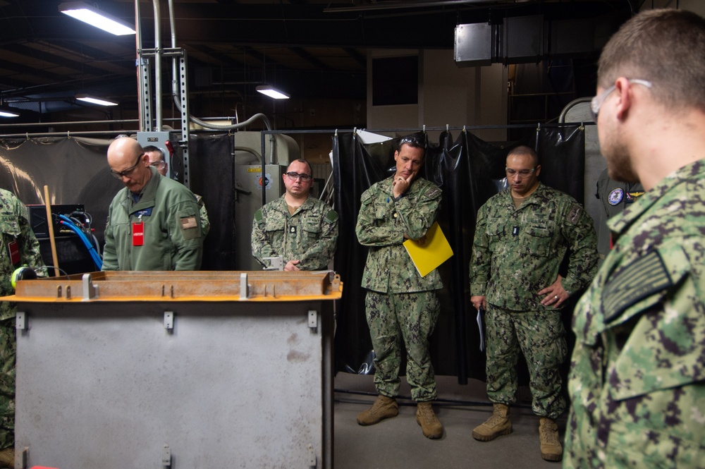 USS John C. Stennis (CVN 74) Light Industrial Facility Daily Operations