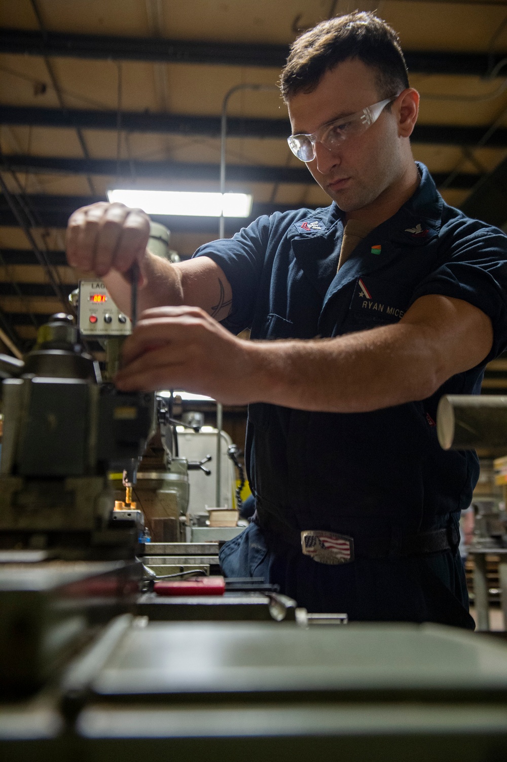 USS John C. Stennis Light Industrial Facility Daily Operations